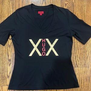HUGO BOSS fitted top, size L